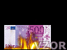 Hořící bankovka, Animace na mobil