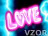 Nápis Love, Animace na mobil