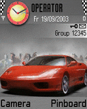 Ferrari, Autá a motorky - Schémata, motivy na mobil - Ikonka