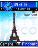 Eiffelovka, Budovy - Schémata, motivy na mobil - Ikonka