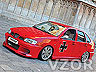 Červené auto s křížem na boku, Auto-Moto - Tapety na mobil - Ikonka