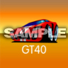GT40, Kreslené - Auto-Moto na mobil - Ikonka