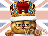 Král Garfield s korunou, Tapety na mobil