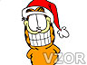 Santa Garfield, Tapety na mobil