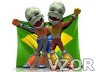 Zrůdičky s brazilskou vlajkou, Petey and Jaydee - Příšerky na mobil - Ikonka
