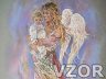 Anděl s děťátkem, Roztomilé - Tapety na mobil - Ikonka