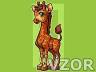 Žirafa, Zvířátka - Roztomilé na mobil - Ikonka