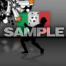 Itálie, Fotbalové - Sport na mobil - Ikonka