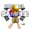 Jižní Korea, Fotbalové - Sport na mobil - Ikonka
