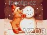 Medvídek a sněhulák, Vánoce, vánoční - Tapety na mobil - Ikonka