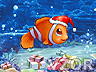 Rybička a dárky, Vánoce, vánoční - Tapety na mobil - Ikonka