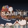 Santa na saních, Vánoce, vánoční - Tapety na mobil - Ikonka