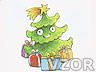 Stromek s dárky, Vánoce, vánoční - Tapety na mobil - Ikonka