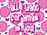 Vše co chci k Vánocům jsi ty, Vánoce, vánoční - Tapety na mobil - Ikonka