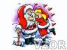 Zamilovaný Santa, Vánoce, vánoční - Tapety na mobil - Ikonka