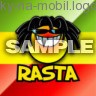 Rasta smajlík, Zábava - Tapety na mobil - Ikonka